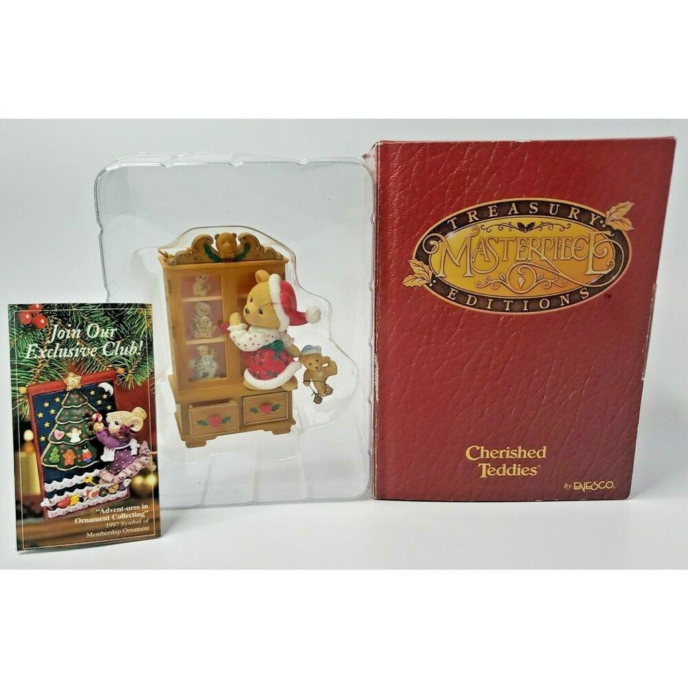 1997 Cherished Teddies Treasury Masterpiece Editions Figurine U44